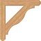 Ekena Millwork Funston Craftsman Smooth Bracket, Western Red Cedar, 5 1/2"W x 42"D x 42"H BKT06X42X42FST04SWR - alternate 2